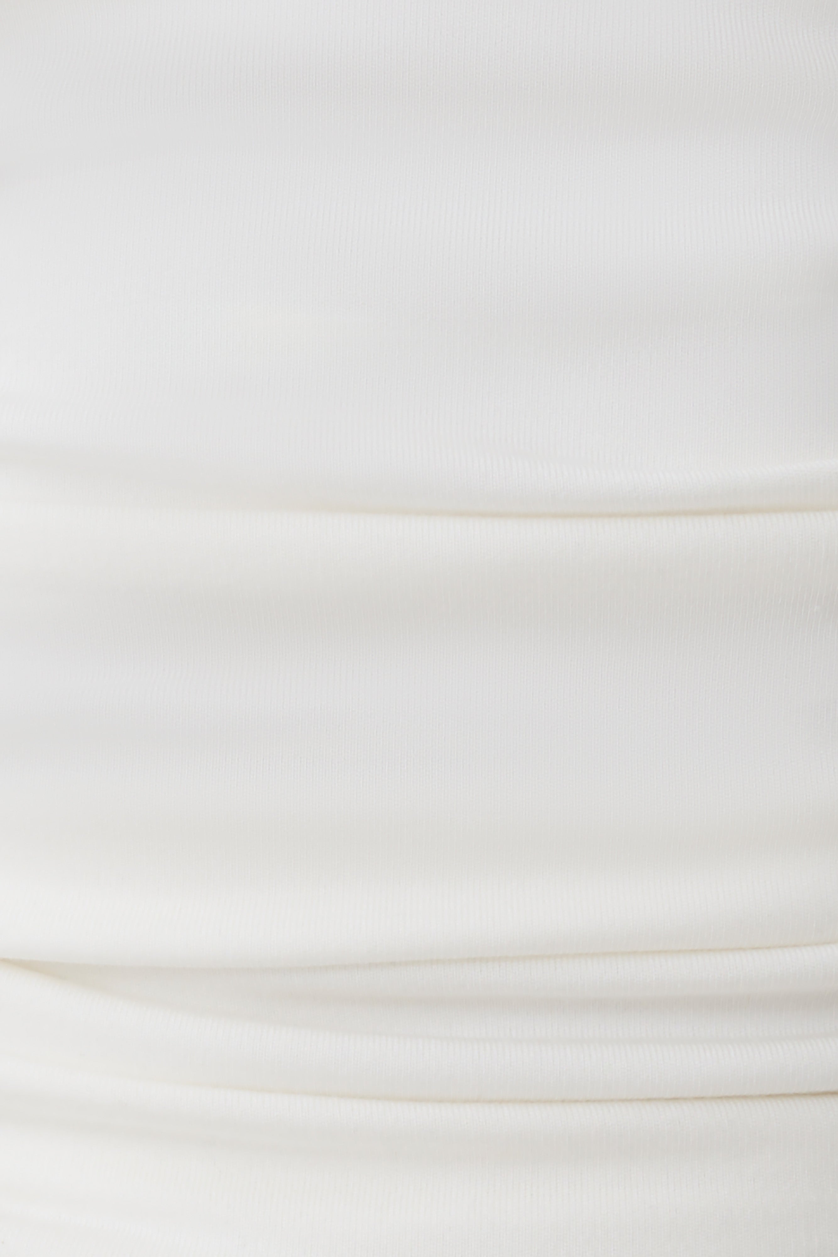 Peregrine Modal Top - Beyaz Halter Tasarım
