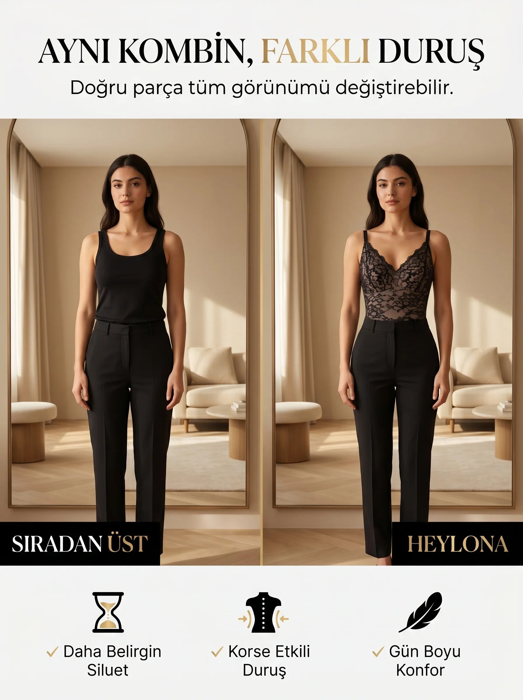 Korse Etkili Şekillendirici Dantel Bodysuit
