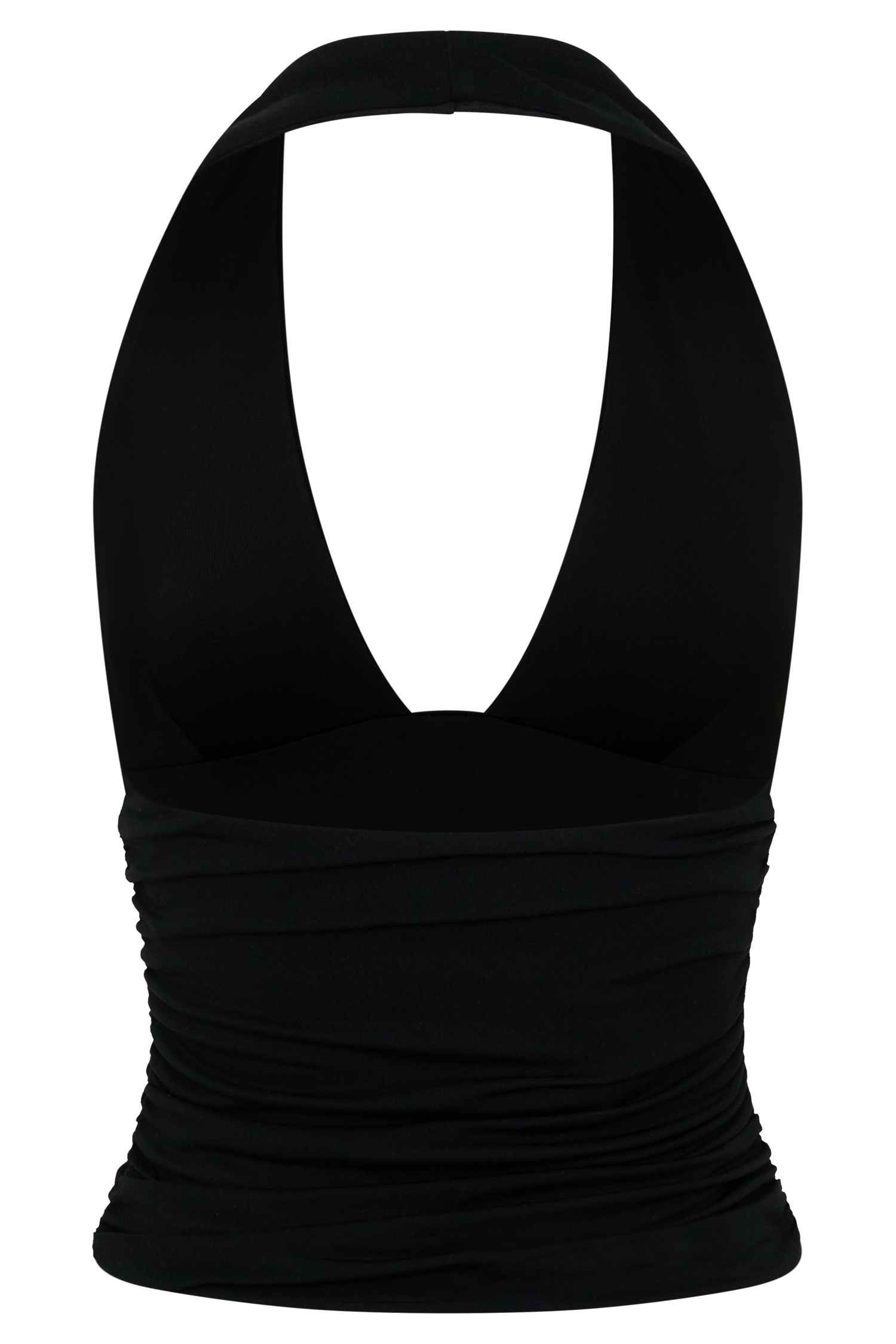 Peregrine Siyah Modal Top - Şık ve Rahat Halter Bluz