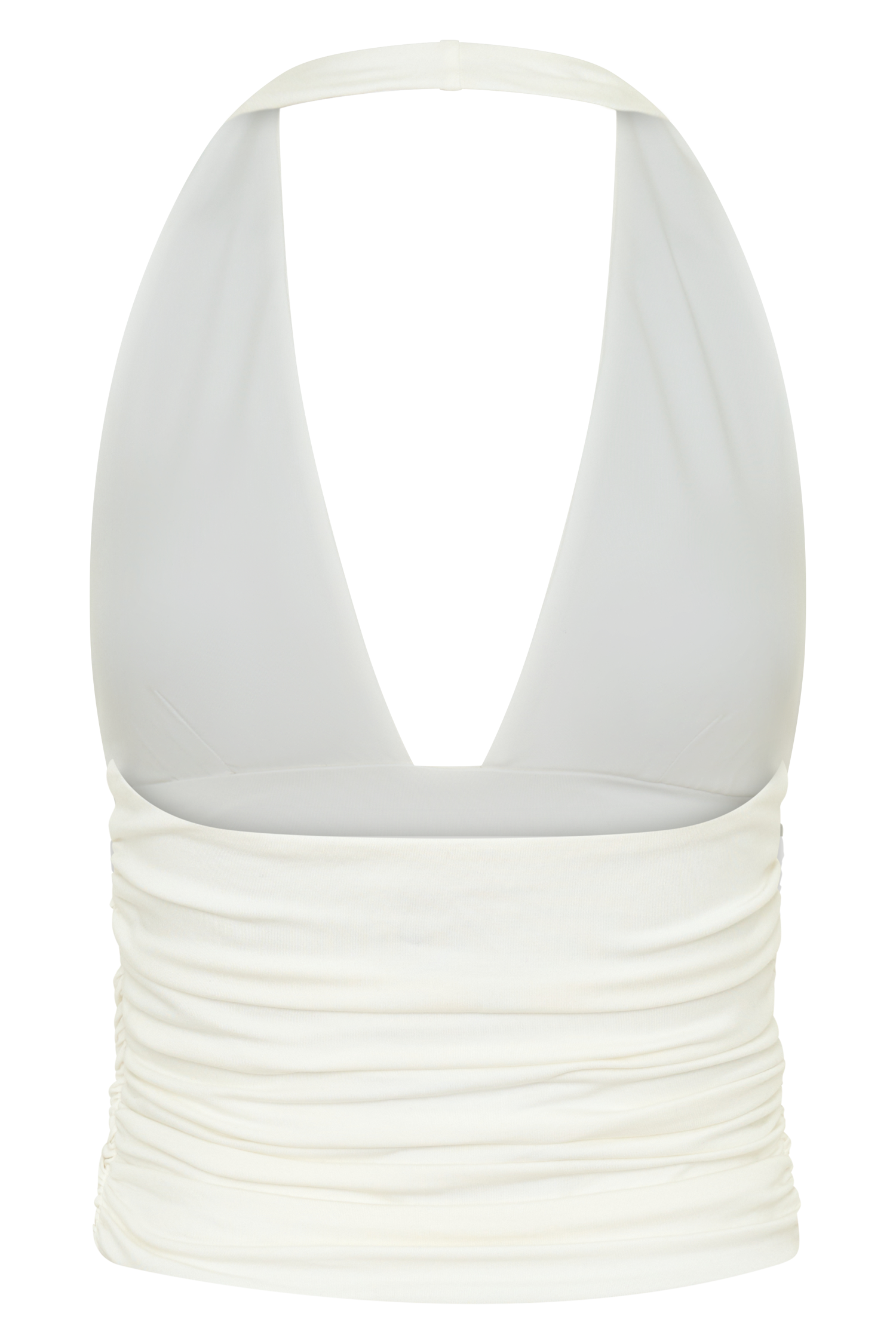 Peregrine Modal Top - Beyaz Halter Tasarım