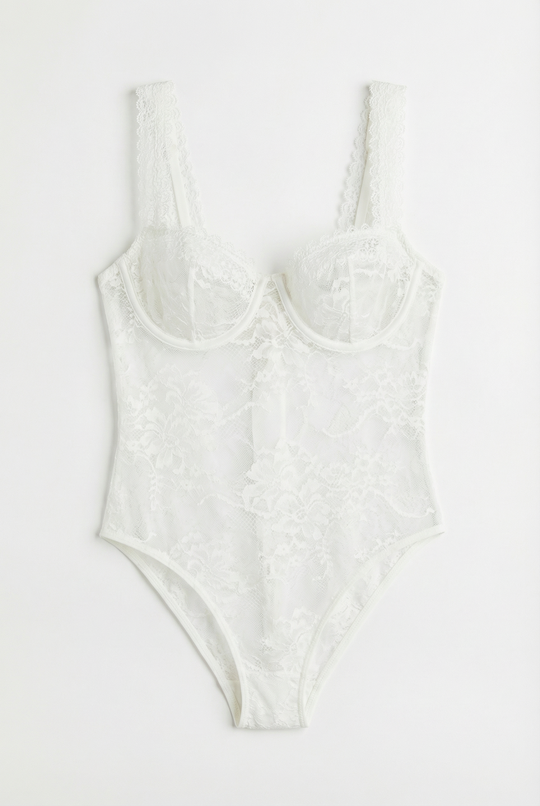 Marseille Dantel Bodysuit - Şık ve Rahat İç Giyim